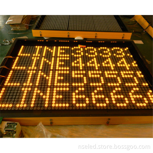 VMS Trailer led Display